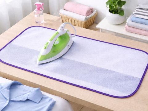 Ochronna podkładka do prasowania na materiał termoodporna siatka 90x40 cm