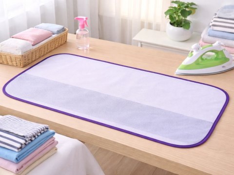 Ochronna podkładka do prasowania na materiał termoodporna siatka 90x40 cm