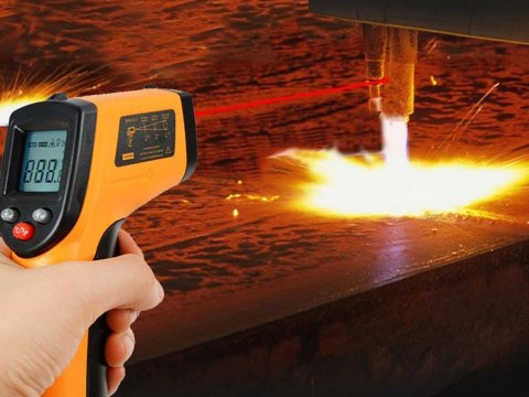 Pirometr termometr laserowy bezdotykowy -50 +380°c