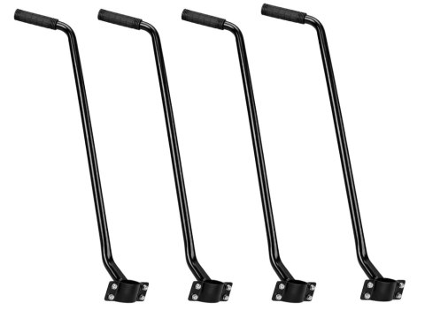Prowadnik uchwyt do nauki jazdy na rowerze rączka kij do roweru metalowy