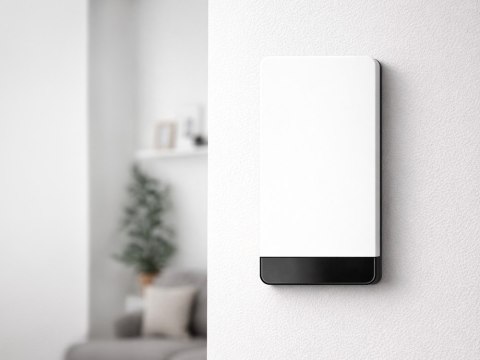 Dzwonek do drzwi bloku gong bim-bam przewodowy elektryczny 230v 80 db biały