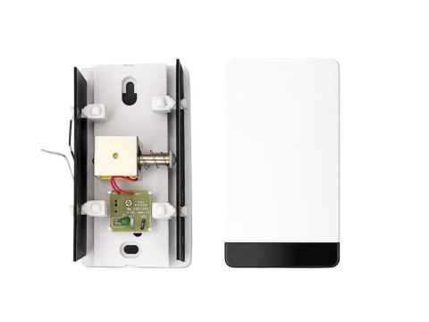 Dzwonek do drzwi bloku gong bim-bam przewodowy elektryczny 230v 80 db biały