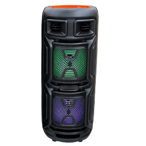 Głośnik bezprzewodowy bluetooth przenośny usb radio fm aux karaoke duży