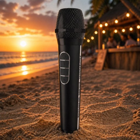 Głośnik bezprzewodowy bluetooth przenośny usb radio fm aux karaoke duży