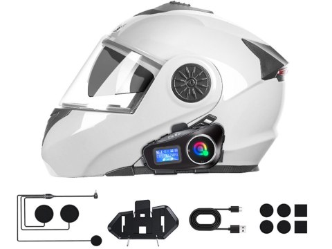 Interkom motocyklowy bluetooth q58max dla motocyklistów konferencja radio