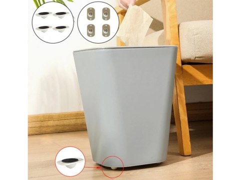 Kółka do mebli samoprzylepne kulkowe roller 4 szt