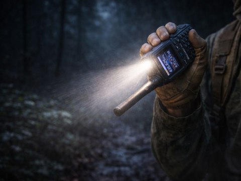Krótkofalówka baofeng uv-5r mini duży zasięg do 20km latarka 1600mah