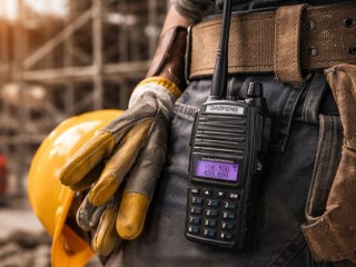 Krótkofalówka baofeng uv82 duży zasięg do 15km latarka 2800mah radiotelefon