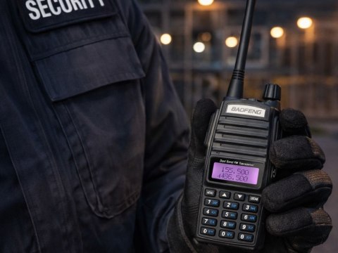 Krótkofalówka baofeng uv82 duży zasięg do 15km latarka 2800mah radiotelefon