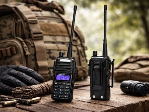 Krótkofalówka baofeng uv82 duży zasięg do 15km latarka 2800mah radiotelefon
