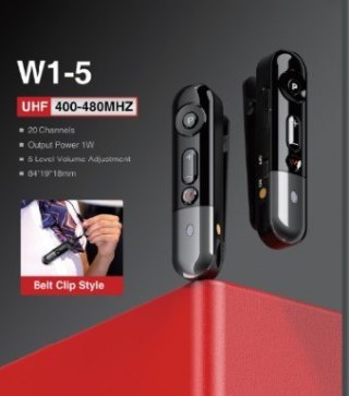 MINI INTERKOM PRZYPINANY W1-5 (100)