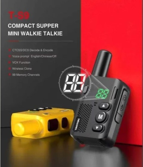 MINI WALKIE TALKIE T-S9 (40)