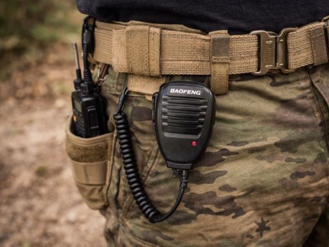 Mikrofonogłośnik baofeng gruszka ptt do radiotelefonów krótkofalówek bf-888