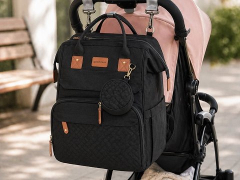 Plecak wielofunkcyjny z łóżeczkiem usb organizer duży pojemny mommy bag