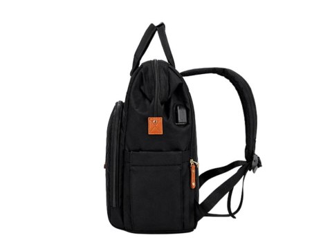 Plecak wielofunkcyjny z łóżeczkiem usb organizer duży pojemny mommy bag