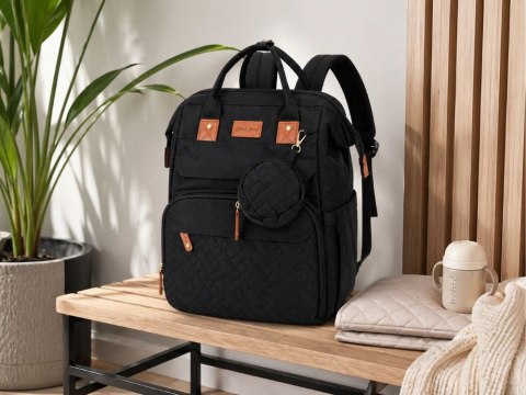 Plecak wielofunkcyjny z łóżeczkiem usb organizer duży pojemny mommy bag