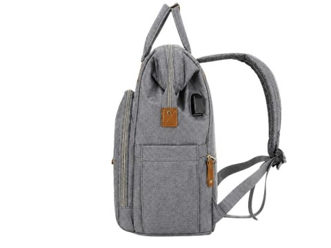 Plecak wielofunkcyjny z łóżeczkiem usb organizer duży pojemny mommy bag