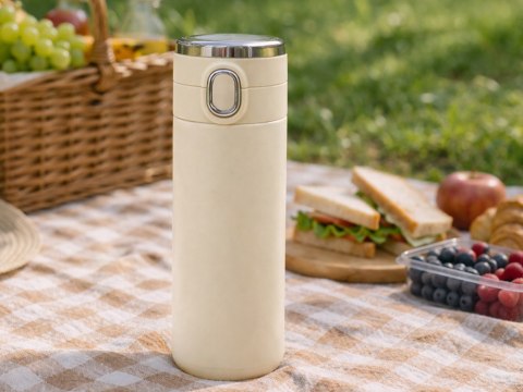 Termos kubek termiczny do kawy z ustnikiem 400ml wyświetlacz temperatury