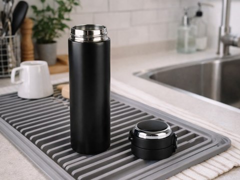 Termos kubek termiczny do kawy z ustnikiem 400ml wyświetlacz temperatury
