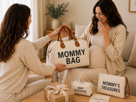 Torba dla mamy mommy bag duża zestaw 3w1 organizer kosmetyczka + przegrody