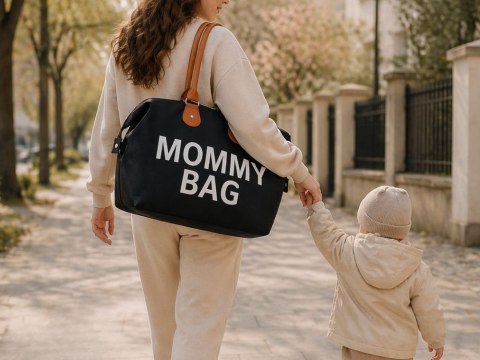 Torba dla mamy mommy bag duża zestaw 3w1 organizer kosmetyczka + przegrody