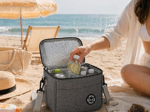 Torba termiczna na lunch jedzenie izolacyjna turystyczna na biwak plażę