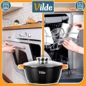 GARNEK GRANITOWY 5,8L 28cm Z POKRYWĄ Z AROMATYZEREM TERRUNA 199106