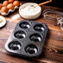 GRANITOWA FORMA DO PIECZENIA 6 PĄCZKÓW DONUT KLAUSBERG KB-7840