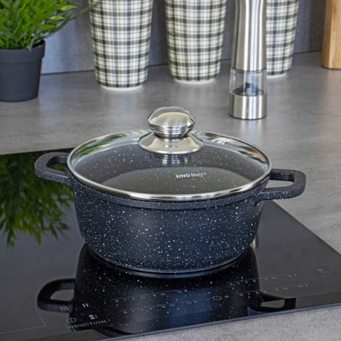 KINGHOFF GARNEK MARMUROWY 26cm KH-1596 5,6L