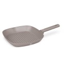 PATELNIA GRILLOWA TYTANOWA 28cm BERLINGER HAUS BH-8096 TAUPE