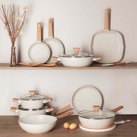 PATELNIA MARMURKOWA 24cm BERGNER BG-30638 NATURALLY