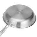 PATELNIA STALOWA 22cm Z POWŁOKĄ PLASTER MIODU E-7546